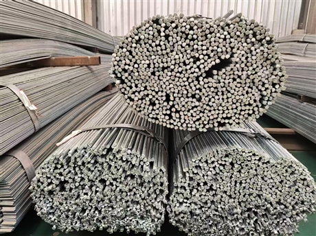 Galvanized round steel