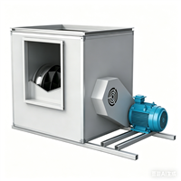 Low noise cabinet centrifugal fan